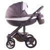 Коляска 2 в 1 Adamex Monte Carbon Deluxe D3 (Адамекс Монте Д3)