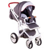 Коляска 2 в 1 Adamex Monte Carbon Deluxe D31 (Адамекс Монте Д31)