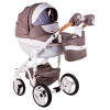 Коляска 2 в 1 Adamex Monte Carbon Deluxe D34 (Адамекс Монте Д34)
