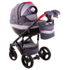 Коляска 2 в 1 Adamex Monte Carbon Deluxe D5 (Адамекс Монте Д5)