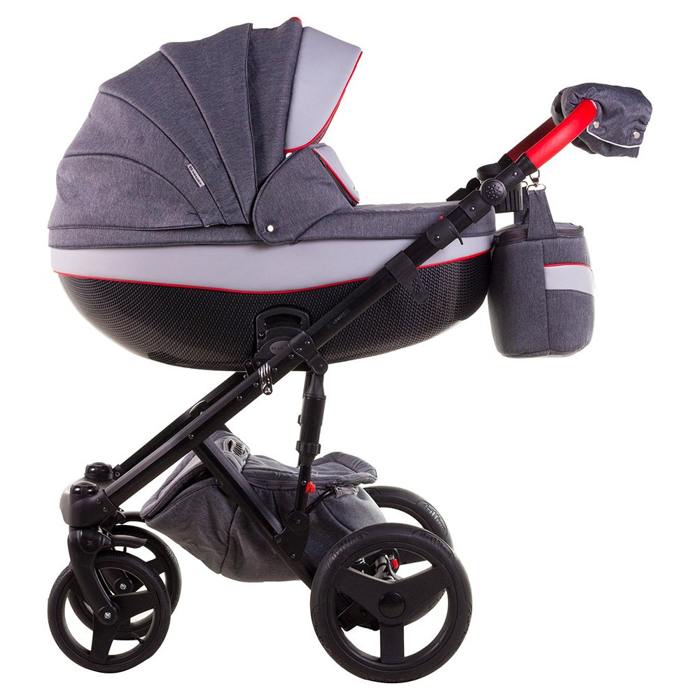 Коляска 2 в 1 Adamex Monte Carbon Deluxe D5 (Адамекс Монте Д5) Коляска 2 в 1 Adamex Monte Carbon Deluxe D5 (Адамекс Монте Д5)