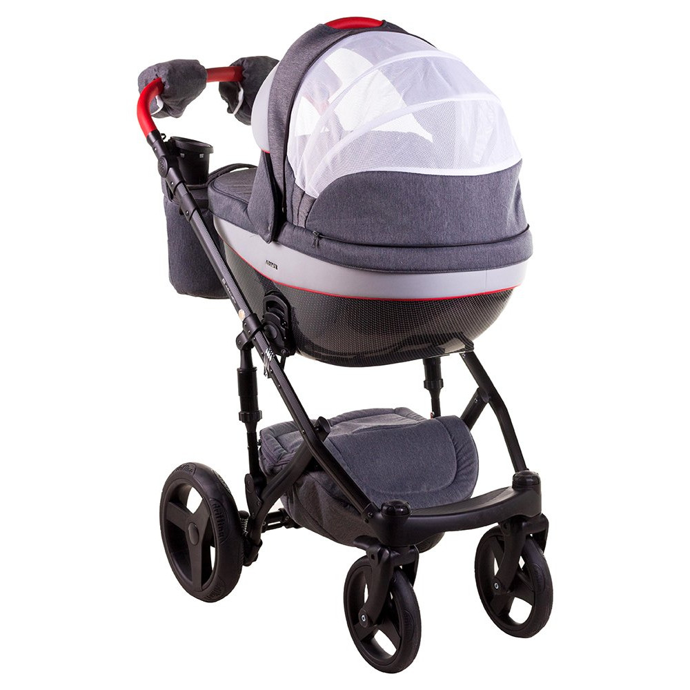 Коляска 2 в 1 Adamex Monte Carbon Deluxe D5 (Адамекс Монте Д5) Коляска 2 в 1 Adamex Monte Carbon Deluxe D5 (Адамекс Монте Д5)