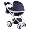 Коляска 2 в 1 Adamex Monte Carbon Deluxe D7 (Адамекс Монте Д7)