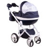 Коляска 2 в 1 Adamex Monte Carbon Deluxe D7 (Адамекс Монте Д7)