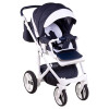 Коляска 2 в 1 Adamex Monte Carbon Deluxe D7 (Адамекс Монте Д7)