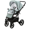 Коляска 2 в 1 Adamex Olivia PS-25 (салатова тканина – зелена шкіра в перфорацію)