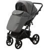 Коляска 2 в 1 Adamex Olivia  PS-5 (серый джинс - серая кожа в перфорацию)
