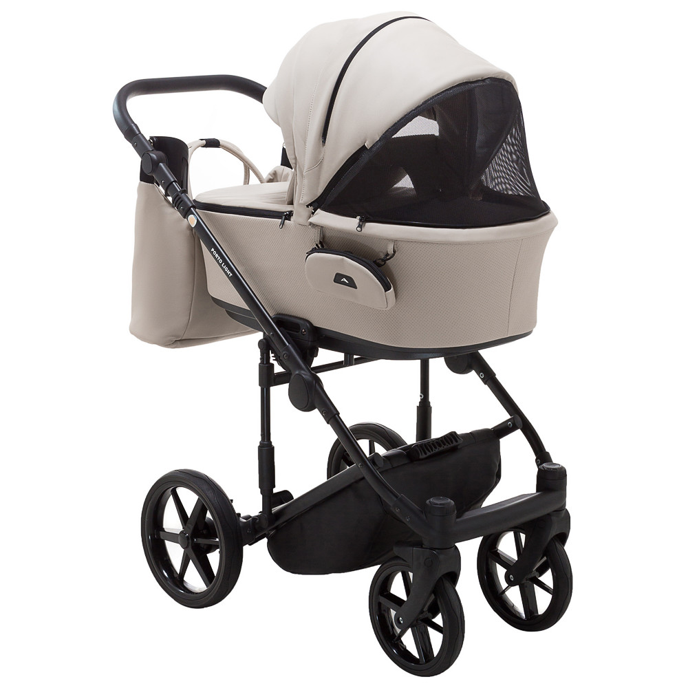 Коляска 2 в 1 Adamex Porto Light SA-7 ECO кожа 100%