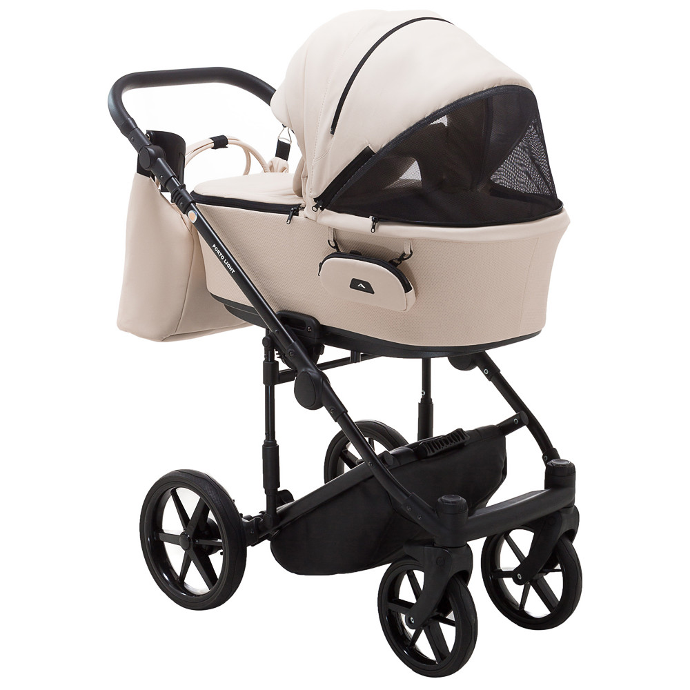 Коляска 2 в 1 Adamex Porto Light SA-8 ECO кожа 100%