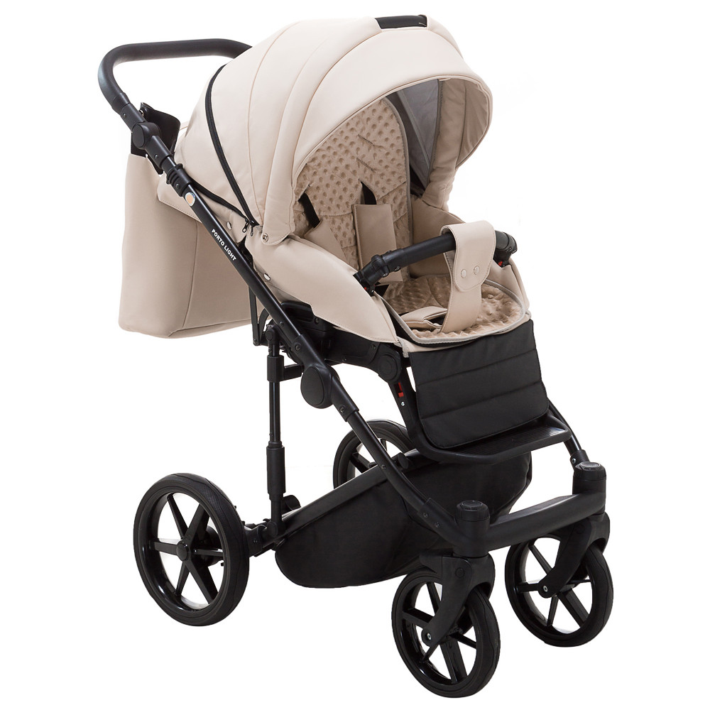 Коляска 2 в 1 Adamex Porto Light SA-8 ECO кожа 100%