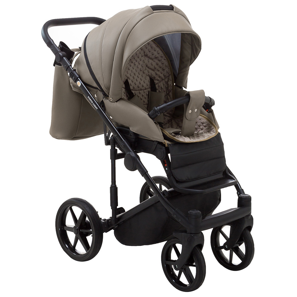Коляска 2 в 1 Adamex Porto Light SA-9 ECO кожа 100%