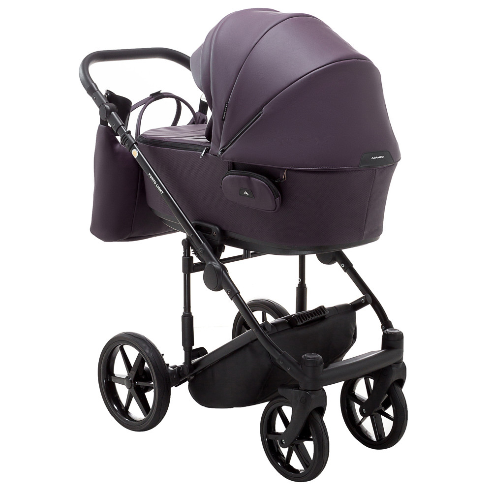 Коляска 2 в 1 Adamex Porto Light SA-14 ECO кожа 100%