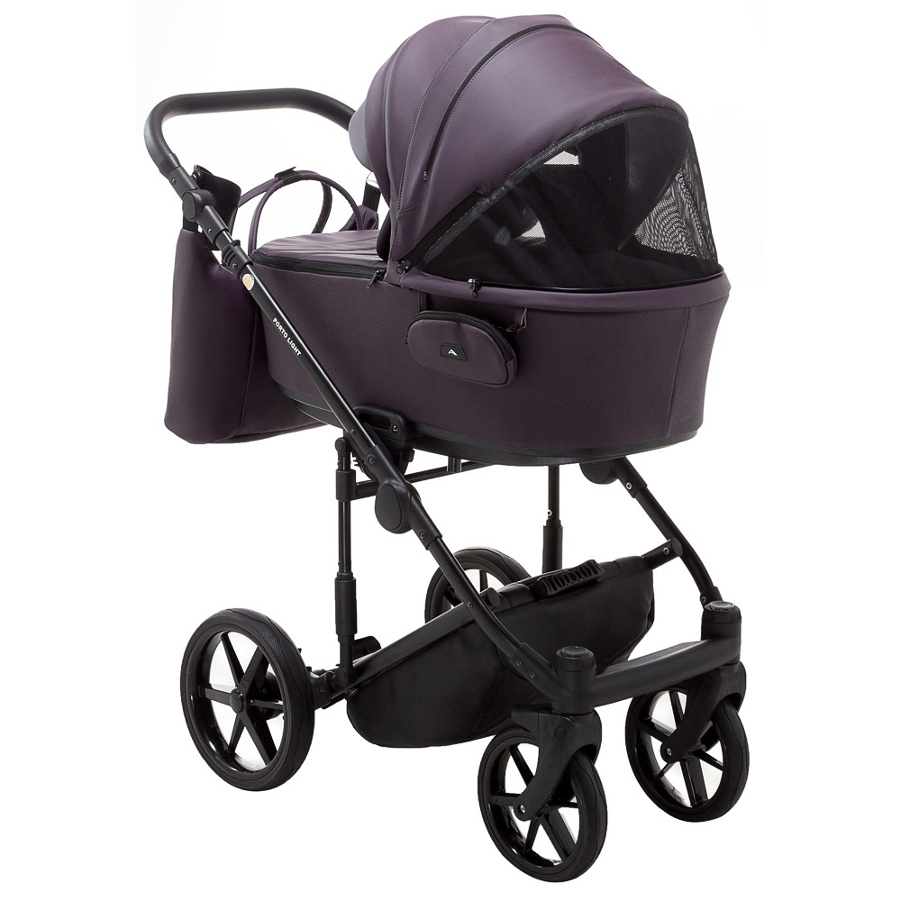 Коляска 2 в 1 Adamex Porto Light SA-14 ECO кожа 100%
