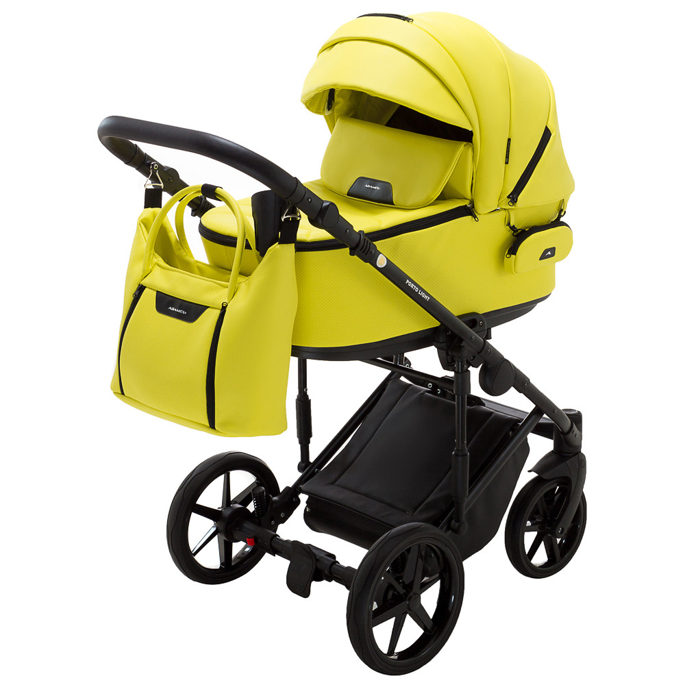 Коляска 2 в 1 Adamex Porto Light SA-22 ECO кожа 100%
