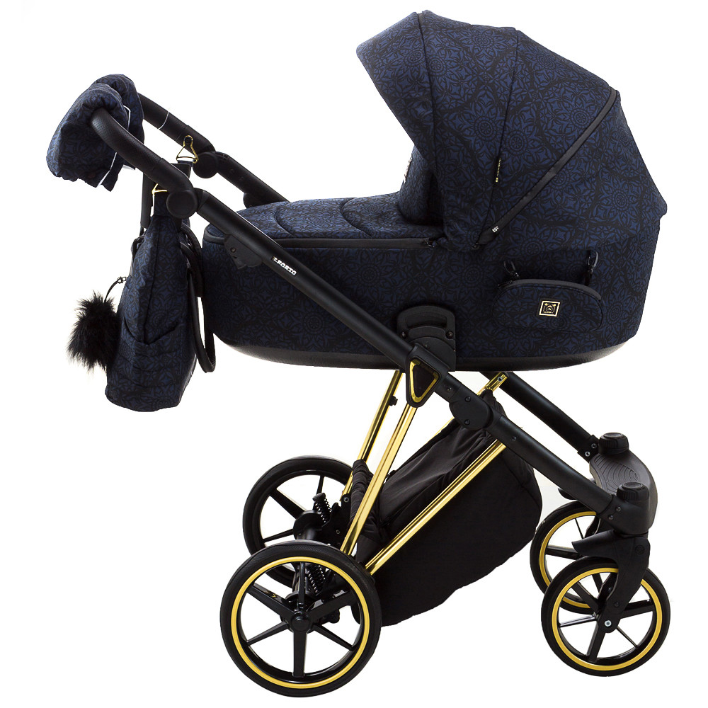 Коляска 2 в 1 Adamex Porto TK-605 Special Edition (Gold) 