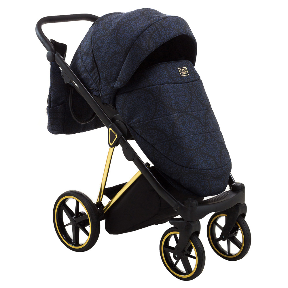 Коляска 2 в 1 Adamex Porto TK-605 Special Edition (Gold) 