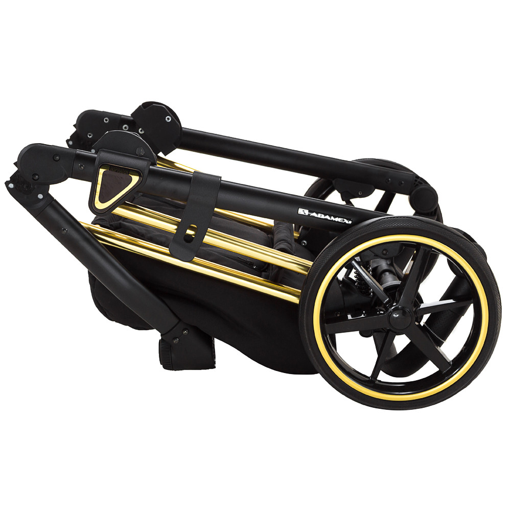 Коляска 2 в 1 Adamex Porto TK-605 Special Edition (Gold) 