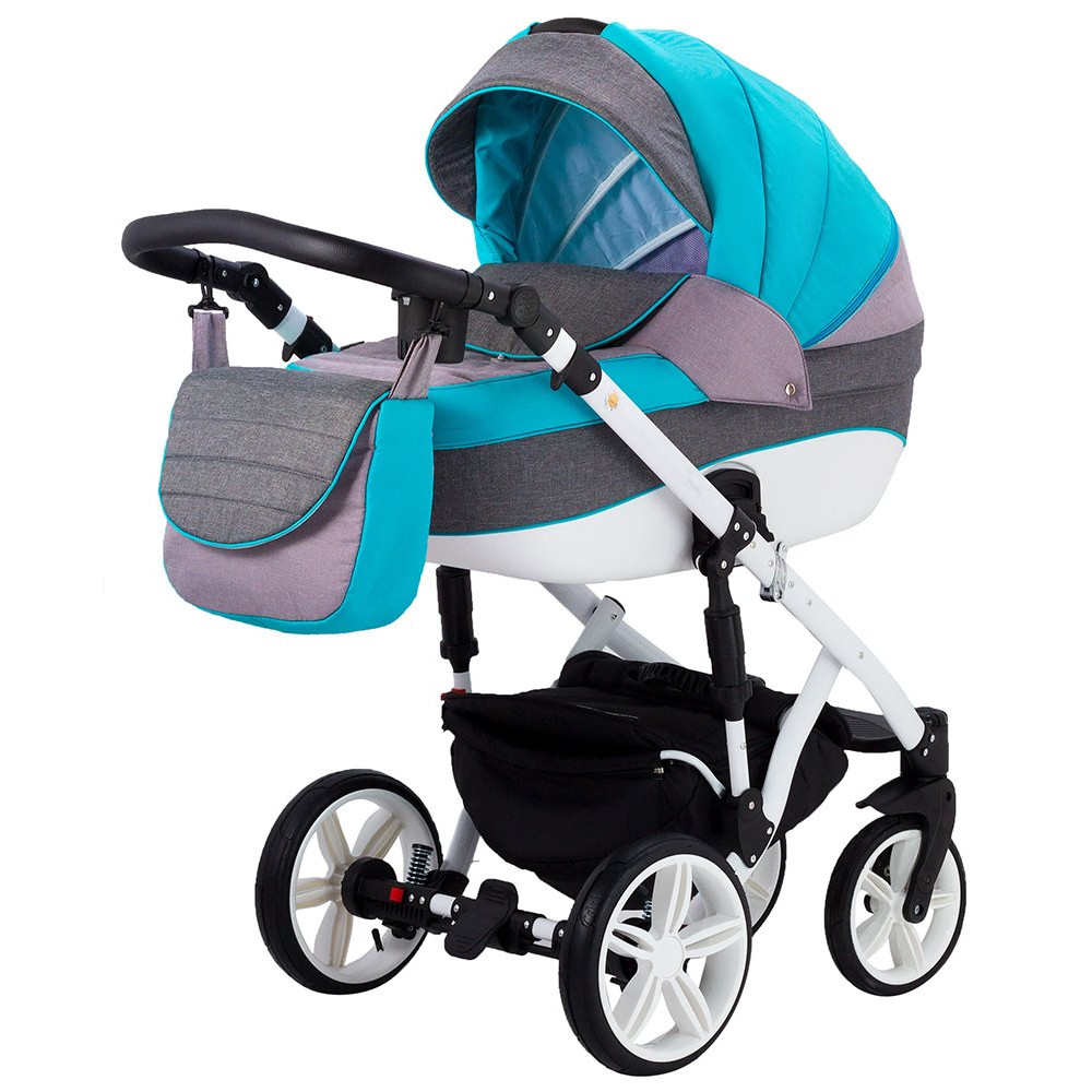 Коляска 2 в 1 Adamex Prince TIP 21-B (Адамекс Принц)