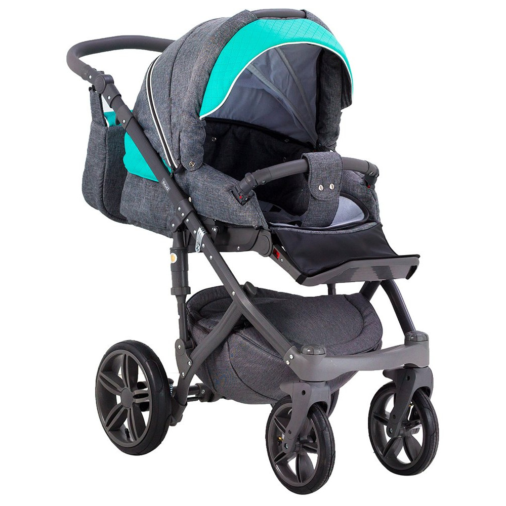 Коляска 2 в 1 Adamex Prince X-11-B (Адамекс Принц)