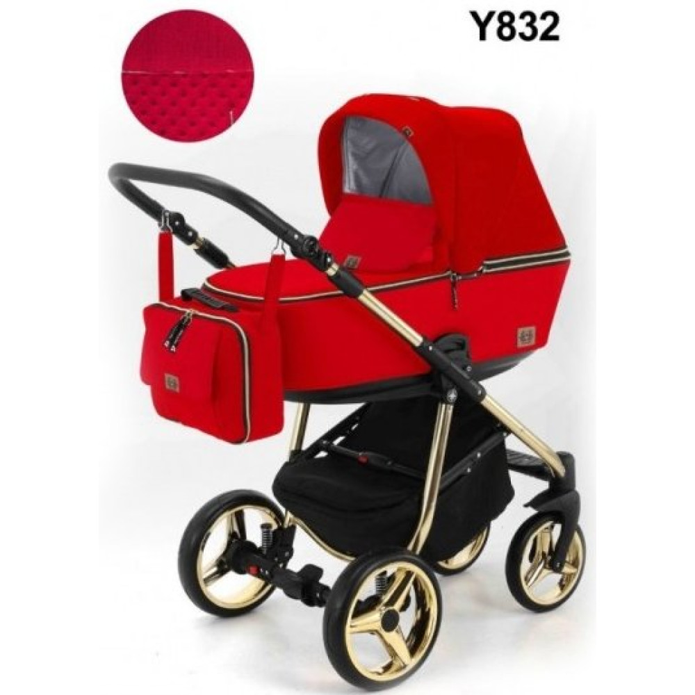 Коляска 2 в 1 Adamex Reggio Limited Chrome Y832 (Адамекс Реджио)