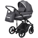 Коляска 2 в 1 Adamex Rimini ECO кожа 100% RI-211