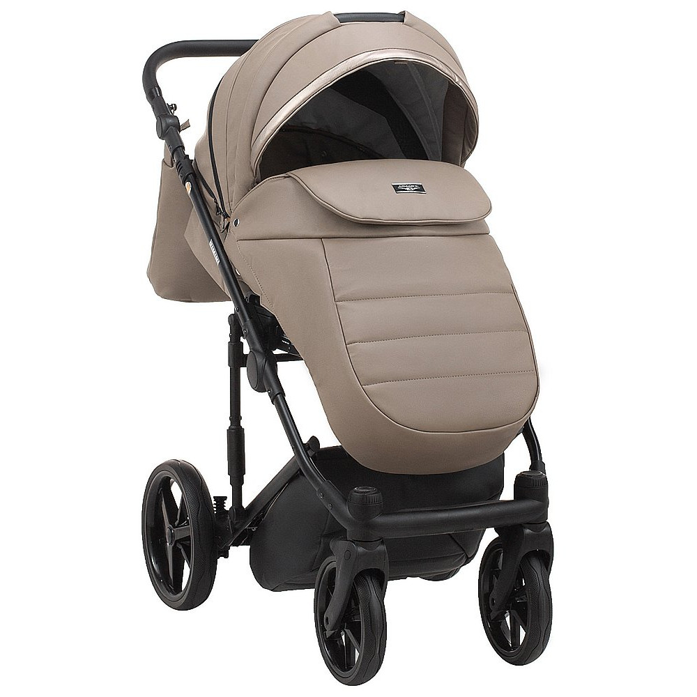 Коляска 2 в 1 Adamex Rimini ECO кожа 100% RI-213