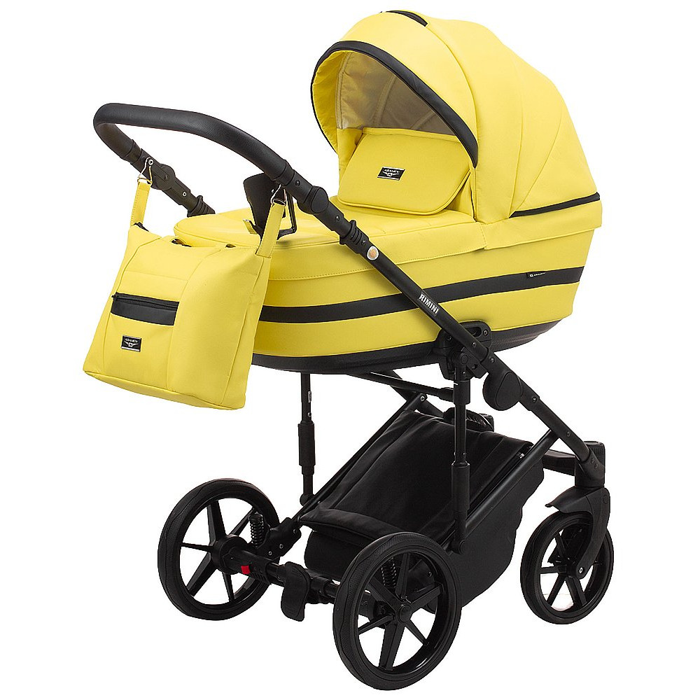 Коляска 2 в 1 Adamex Rimini ECO шкіра 100% RI-234