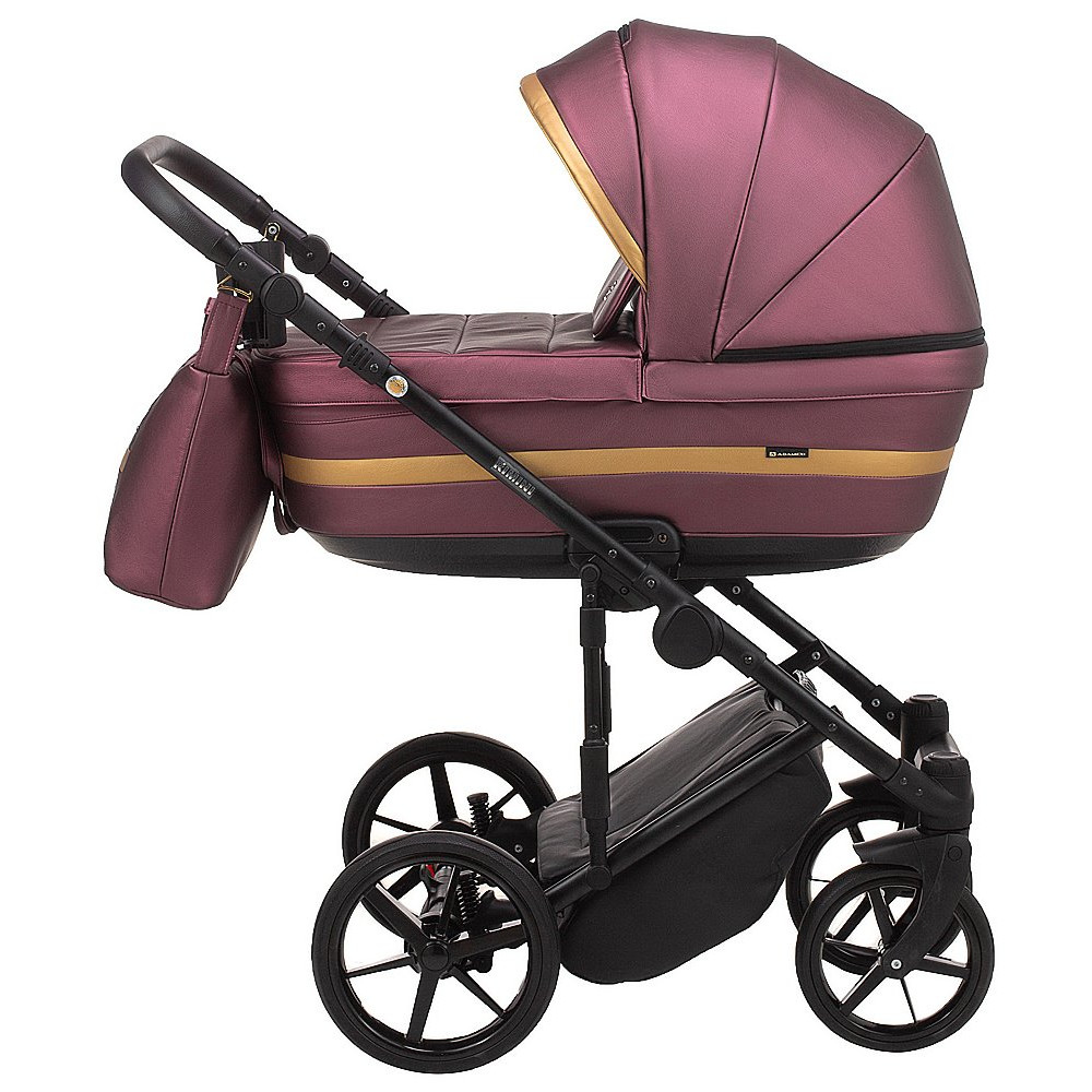 Коляска 2 в 1 Adamex Rimini ECO шкіра 100% RI-248