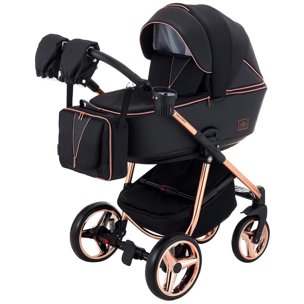 Коляска 2 в 1 Adamex Sierra Polar (Pink Gold) SR408 Special Edition