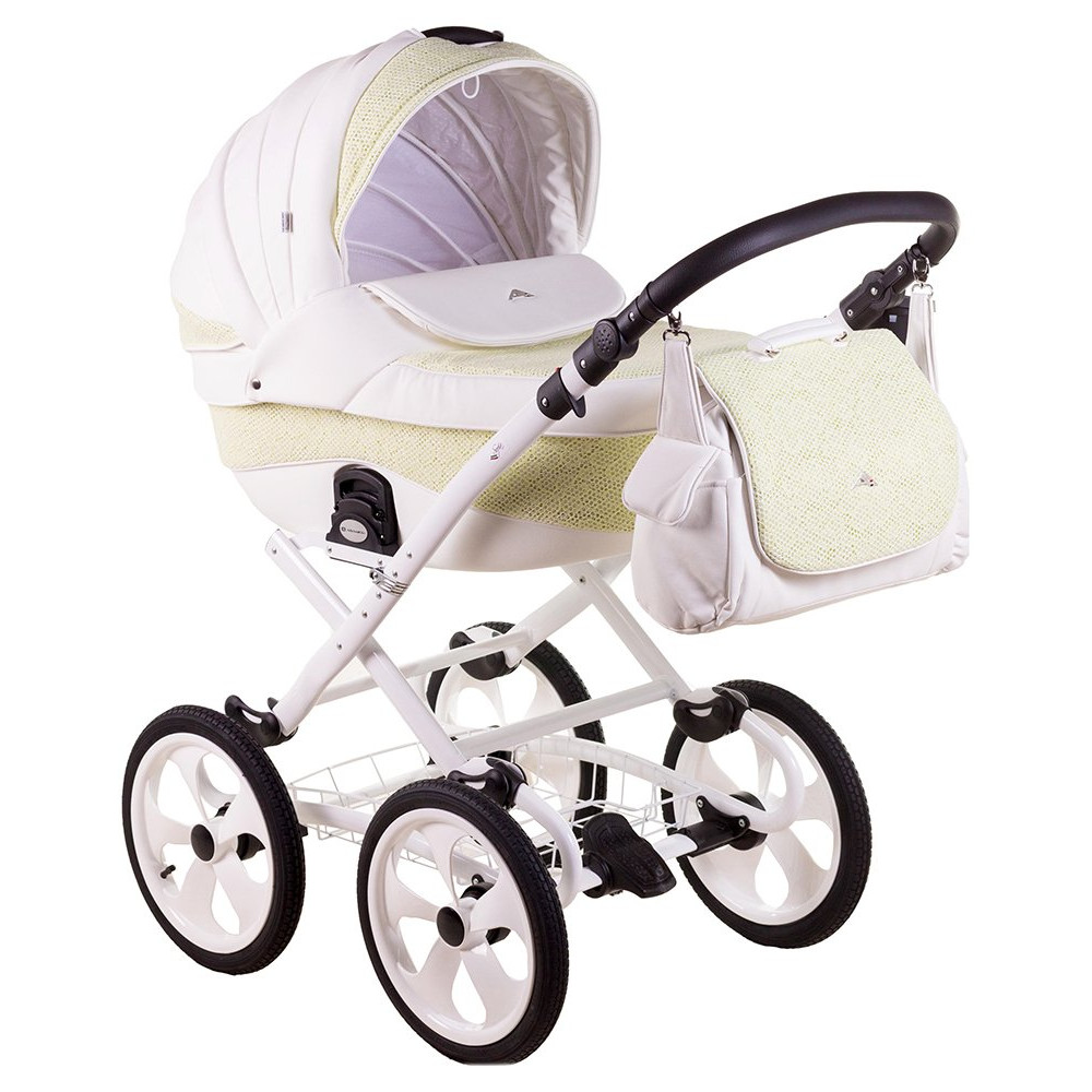 Класична коляска Adamex Sofia 898S шкіра 50% (Адамекс Софія 898S)