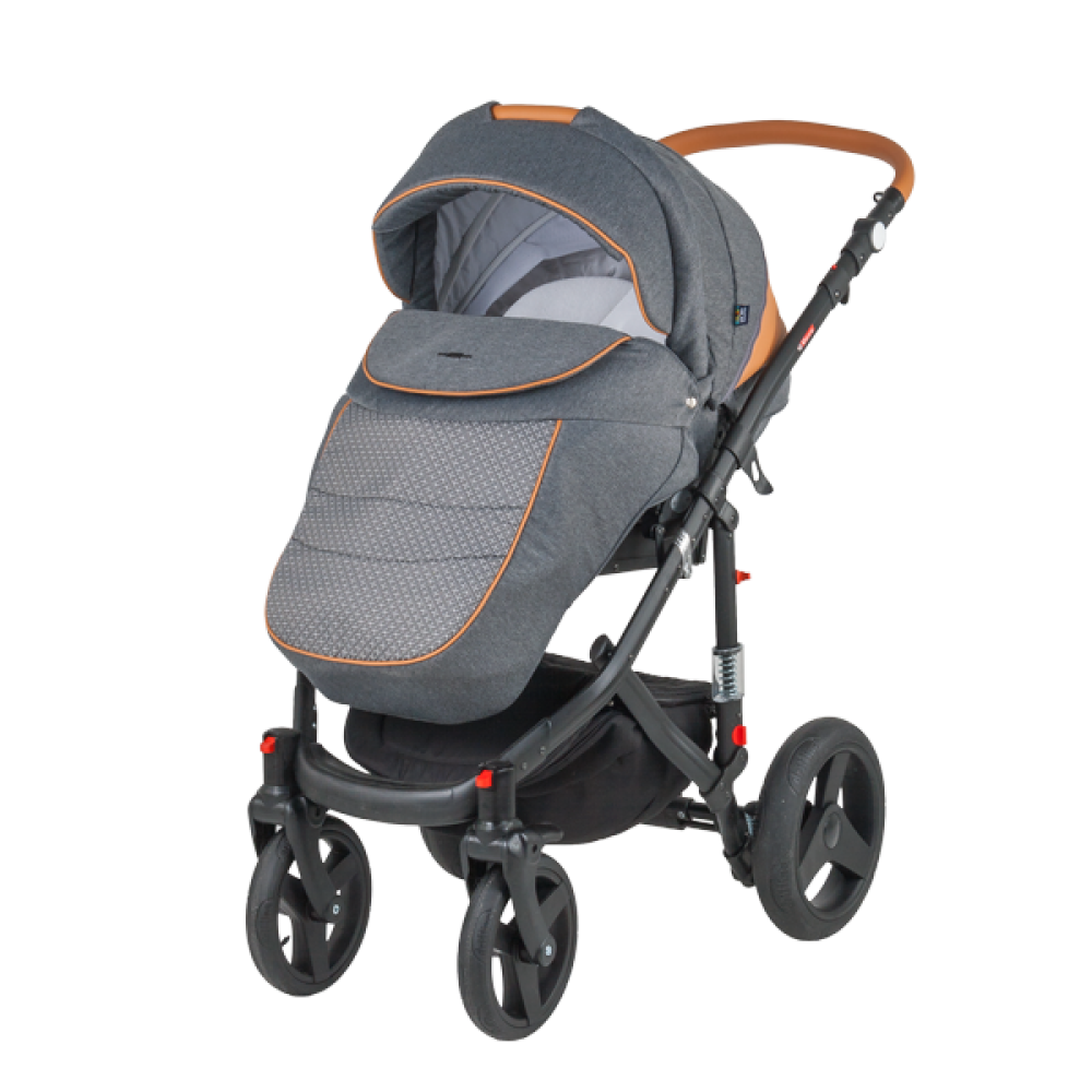 Коляска 2 в 1 Adamex Vicco Carmel & Grey A-22 Коляска 2 в 1 Adamex Vicco Carmel & Grey A-22