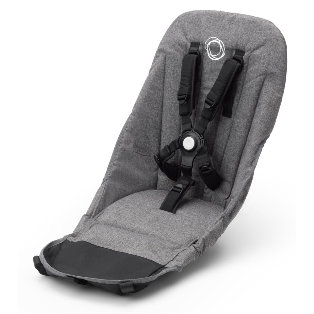 Текстиль прогулочного блока для Bugaboo Donkey 3 Grey Melange