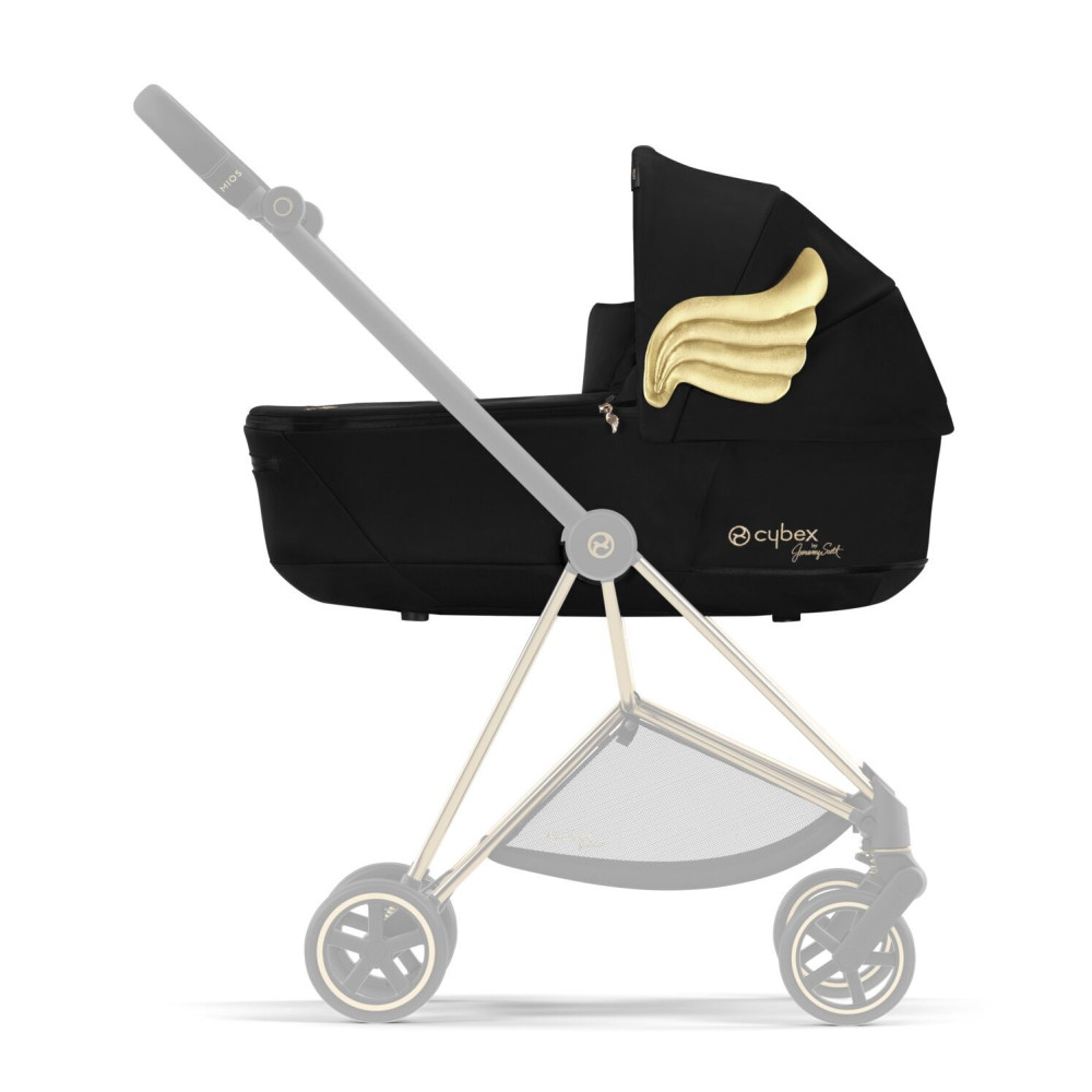 Люлька Cybex Mios Lux 4.0 by Jeremy Scott Wings Black