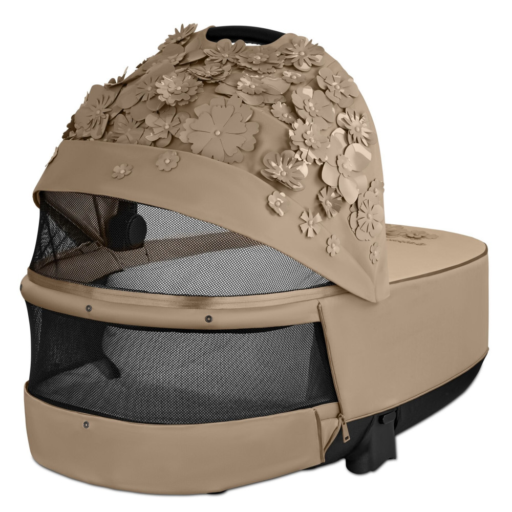 Люлька Cybex Priam Lux Simply Flowers Nude Beige Люлька Cybex Priam Lux Simply Flowers Nude Beige