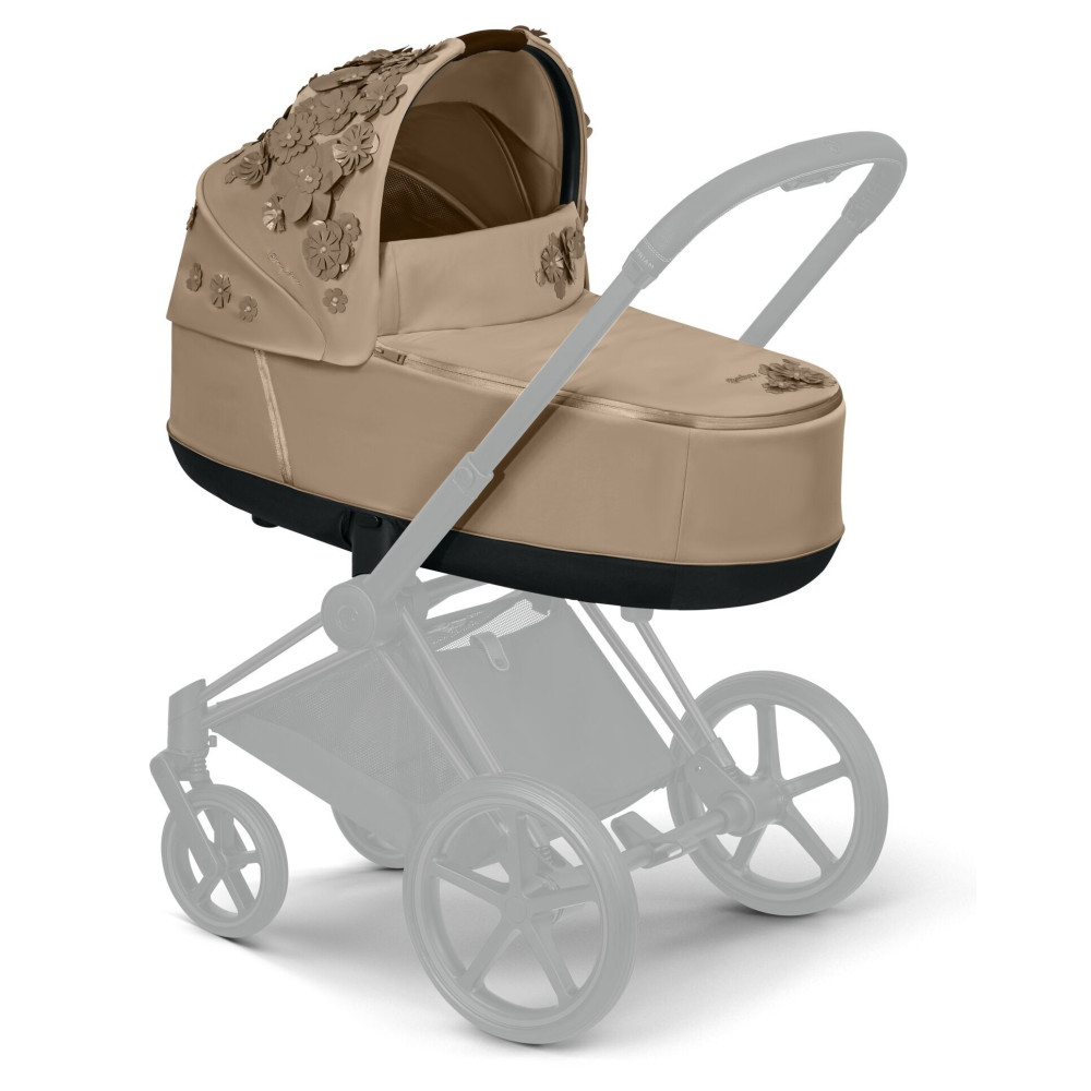 Люлька Cybex Priam Lux Simply Flowers Nude Beige Люлька Cybex Priam Lux Simply Flowers Nude Beige