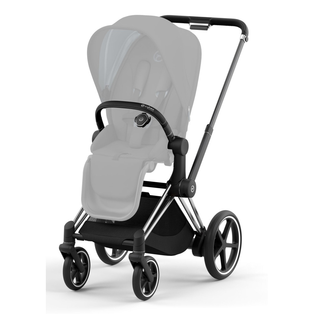 Шасі ePriam & Каркас прогулянкового блоку 4.0 Chrome Black Шасі ePriam & Каркас прогулянкового блоку 4.0 Chrome Black