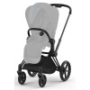Шасі Cybex Priam & Каркас прогулянкового блоку Matt Black (black)