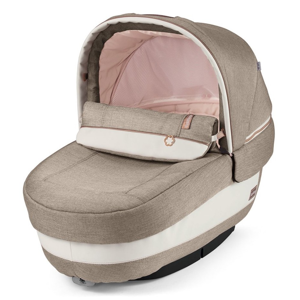 Peg Perego Culla Elite - люлька для дитячої коляски Peg Perego Book, люлька для використання в автомобілі • Mon Amour (рожеве золото)