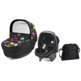 Peg Perego Elite Luxe - модульний набір для дитячої коляски Peg Perego (люлька Navetta Elite, автокрісло Primo Viaggio SL, сумка для мами Borsa) • Manri