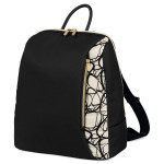 Peg Perego Backpack - рюкзак для детской коляски Peg Perego, практичный, стильный, рюкзак для мамы и малыша с ковриком для пеленания • Grafic Gold (графическое золото)
