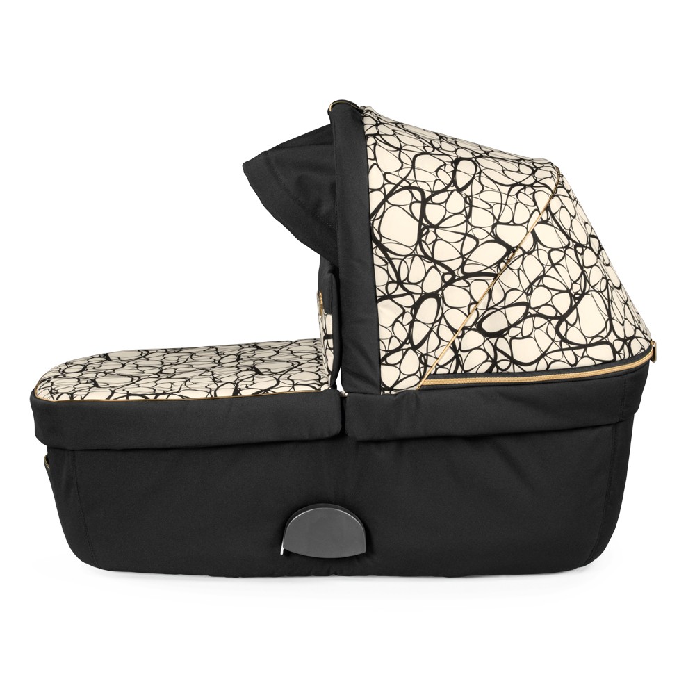 Peg Perego Culla Grande - люлька для дитячої коляски Peg Perego, простора люлька для новонароджених • Grafic Gold (графічне золото)