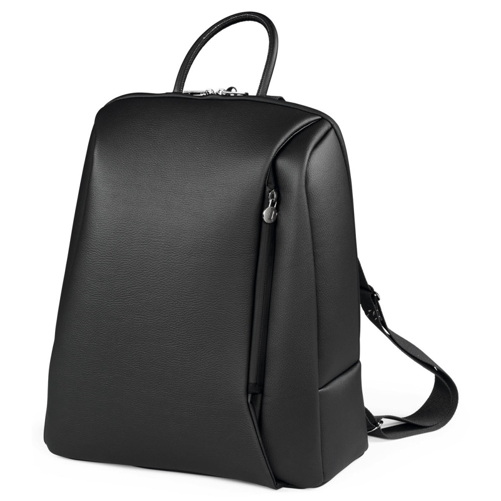 Peg Perego Backpack - рюкзак для дитячої коляски Peg Perego, практичний, стильний, рюкзак для мами та малюка з килимком для сповивання • Licorice