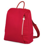 Peg Perego Backpack - рюкзак для детской коляски Peg Perego, практичный, стильный, рюкзак для мамы и малыша с ковриком для пеленания • Red Shine