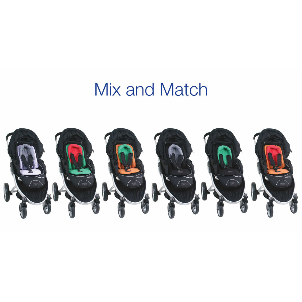Вкладыш-матрас Valco baby All Sorts Seat Pad Blue Вкладыш-матрас Valco baby All Sorts Seat Pad Blue