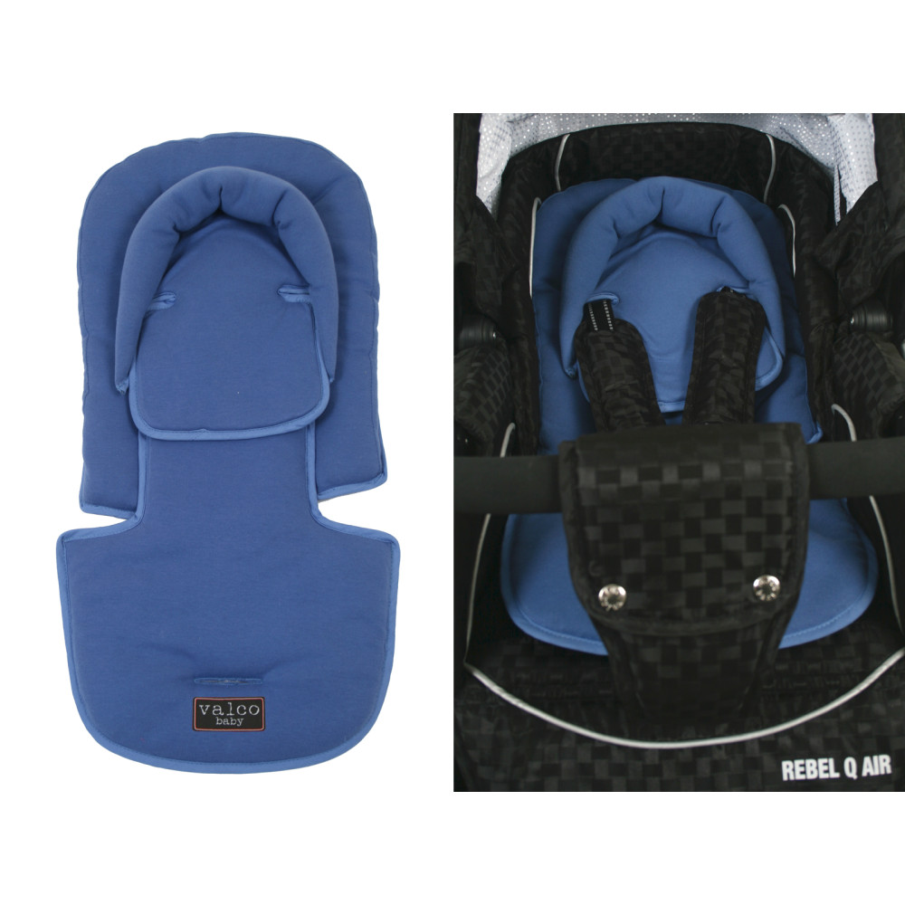 Вкладыш-матрас Valco baby All Sorts Seat Pad Blue Вкладыш-матрас Valco baby All Sorts Seat Pad Blue