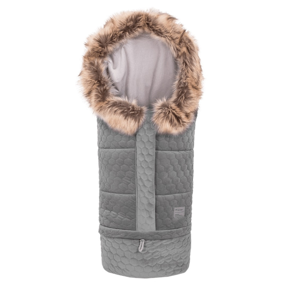 Зимовий конверт в коляску X-lander X-Cuddle Velvet Silver