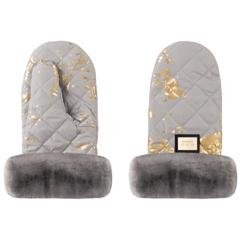 Рукавицы для коляски Bjallra of Sweden Grey Golden (8069874)