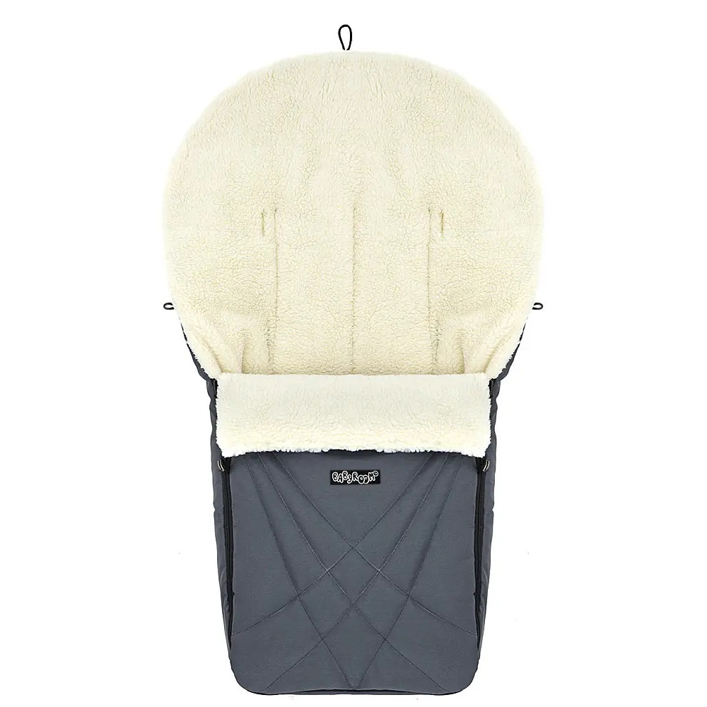 Зимовий конверт Babyroom Wool No8 graphite (626124)