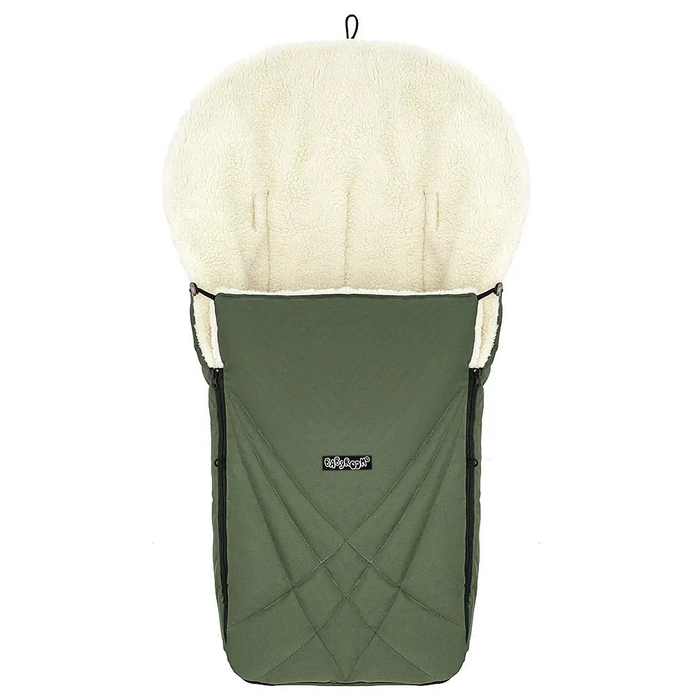 Зимовий конверт Babyroom Wool No8 green (626127)