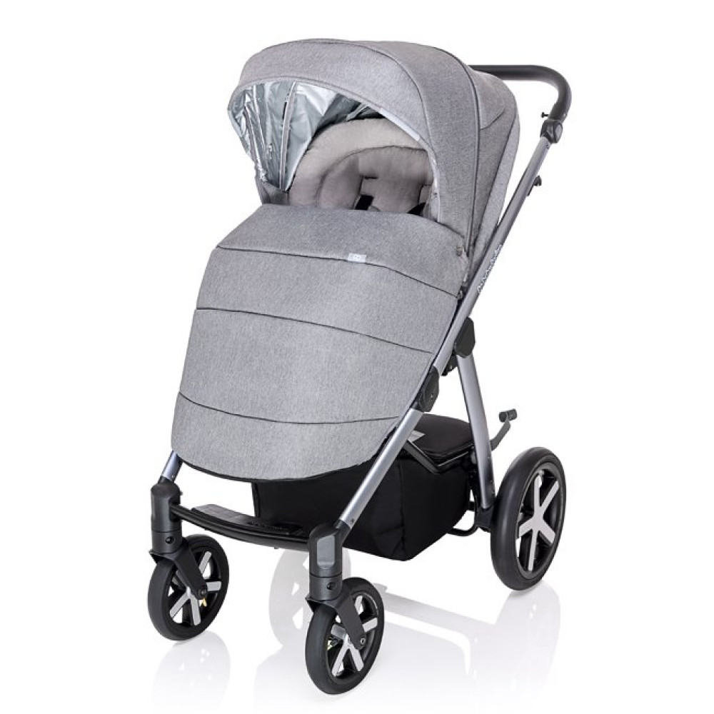 Коляска 2 в 1 Baby Design Husky NR 2020 03 Navy